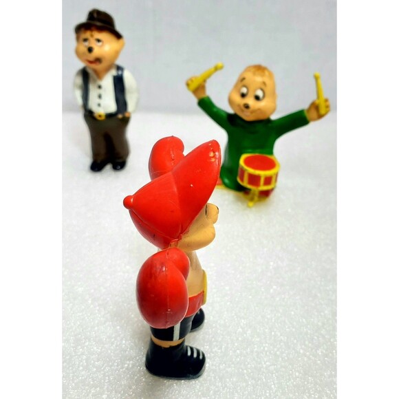 Vintage Alvin & The Chipmunks Uncle Harry PVC Figure Cigar 1983 Cartoon Toy - Picture 5 of 16